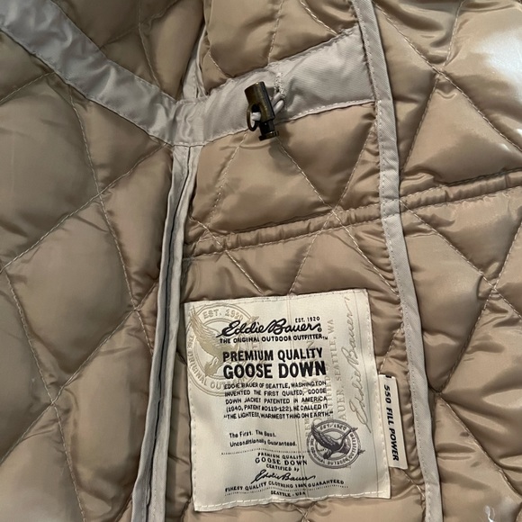 Eddie Bauer Goose Down Quilted Jacket (Size M) - Picture 13 of 14